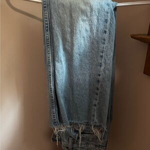 Light Blue Distressed Women Jeans
